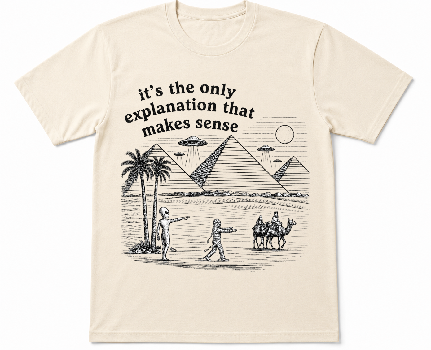 Pyramids Or Power Stations T-Shirt